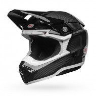 Large Moto-10 Spherical Helmet Gloss Black/White (BL-7146518) Large Moto-10 Spherical Helmet Gloss Black/White (BL-7146518)